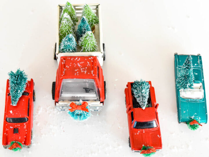Christmas Red Truck Hot Wheels Restoration