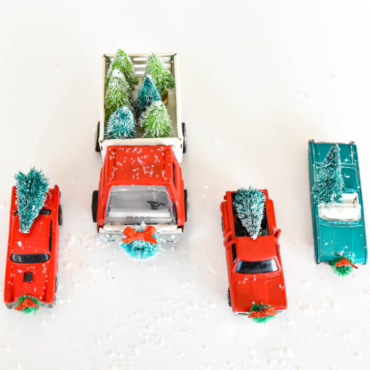 Christmas Red Truck Hot Wheels Restoration