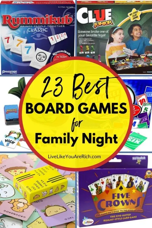 Looking for family game night? A lot of friend I know we&rsquo;re sharing their favorite family board games with each other. I hadn&rsquo;t heard of many of these so I thought I&rsquo;d look them up. Most are very well rated and very fun to do when you are spending time at home. #boardgames #familygamenight #familyfunnight