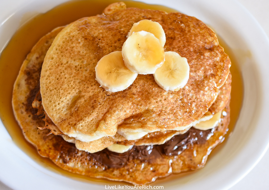How to Make Banana Pancakes out of Pancake Mix Live Like You Are Rich