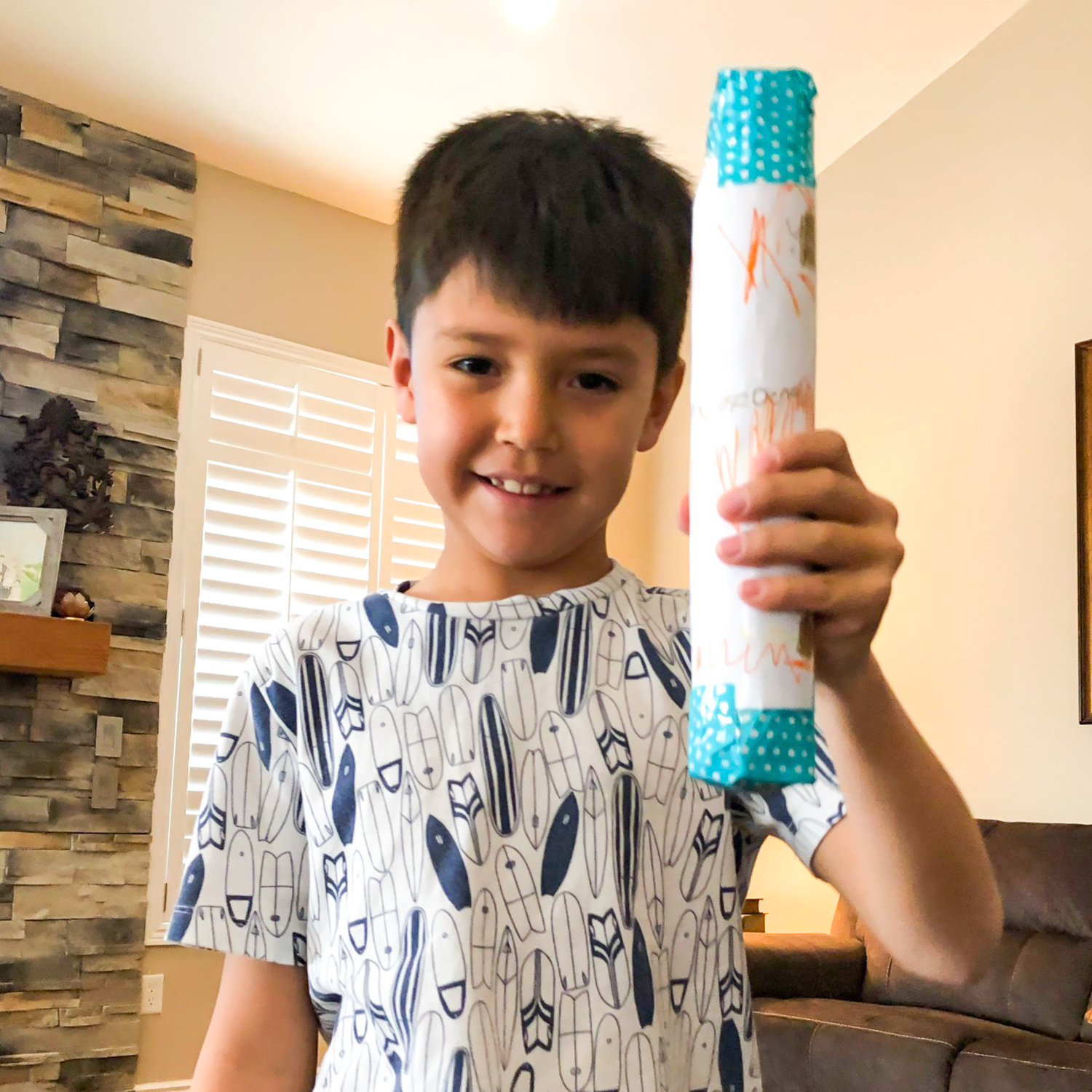 DIY Rainstick for Kids