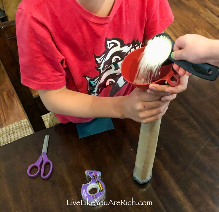 DIY Rainstick for Kids Live Like You Are Rich