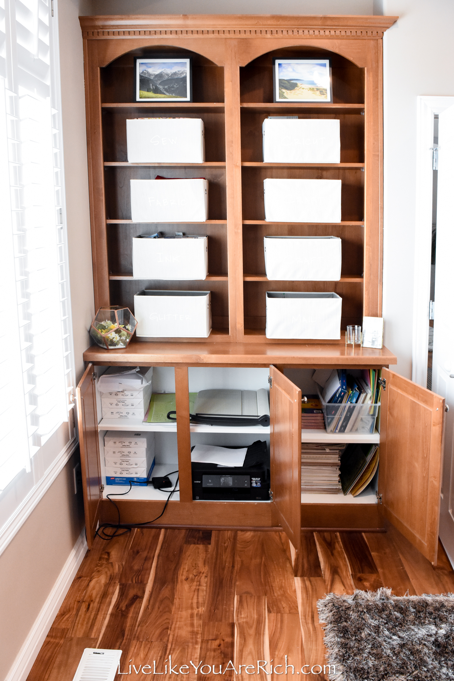 Office Renovation Before and After for Under $2,000