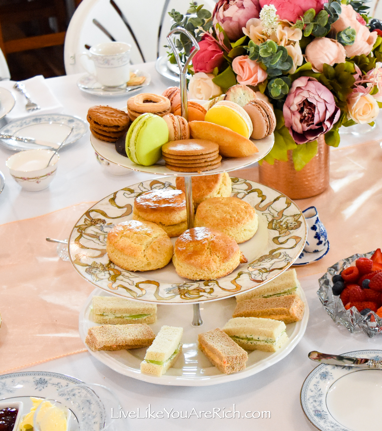 High shop tea plates