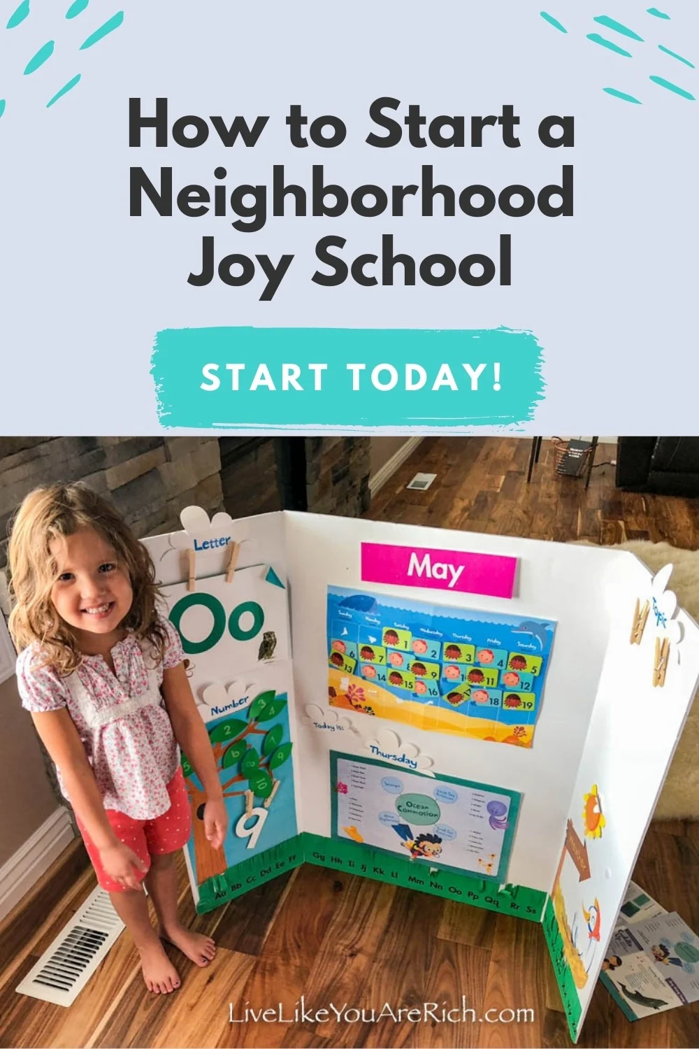Joy school is also known as a co-op preschool; it is taught and ran by the mothers of the children. Participating in a neighborhood joy school was such a positive experience! I’d highly recommend participating in one if you can! I’m sharing these 13 steps to help you know how to start a neighborhood joy school!