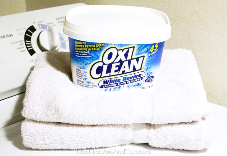 7 Uses For OxiClean That You May Not Know About - Live Like You Are Rich