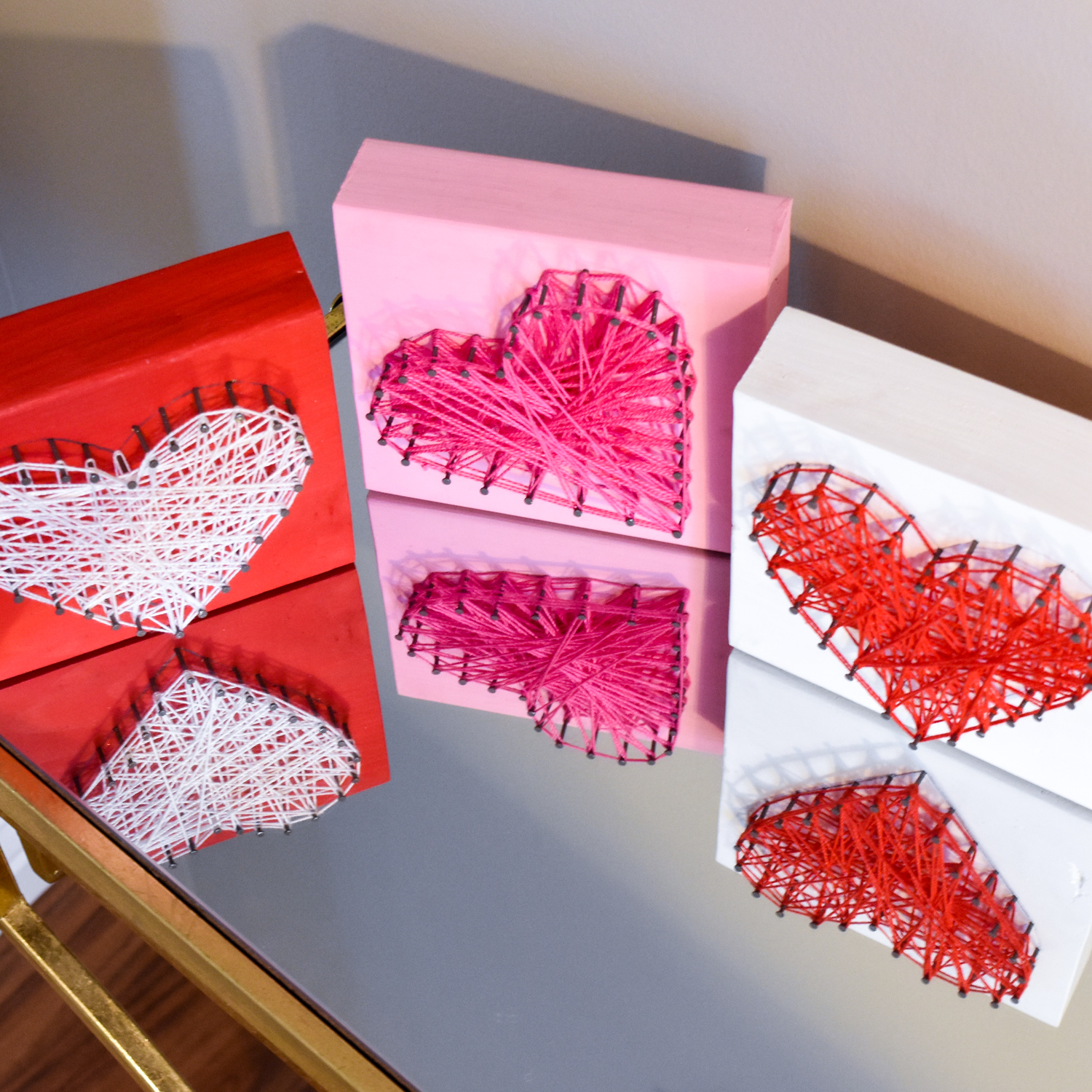 String Art: Valentine's Day String Heart Craft Tutorial - Craft Klatch