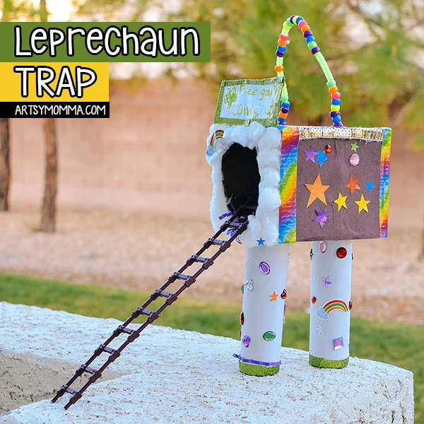 Recycled Leprechaun Trap Craft