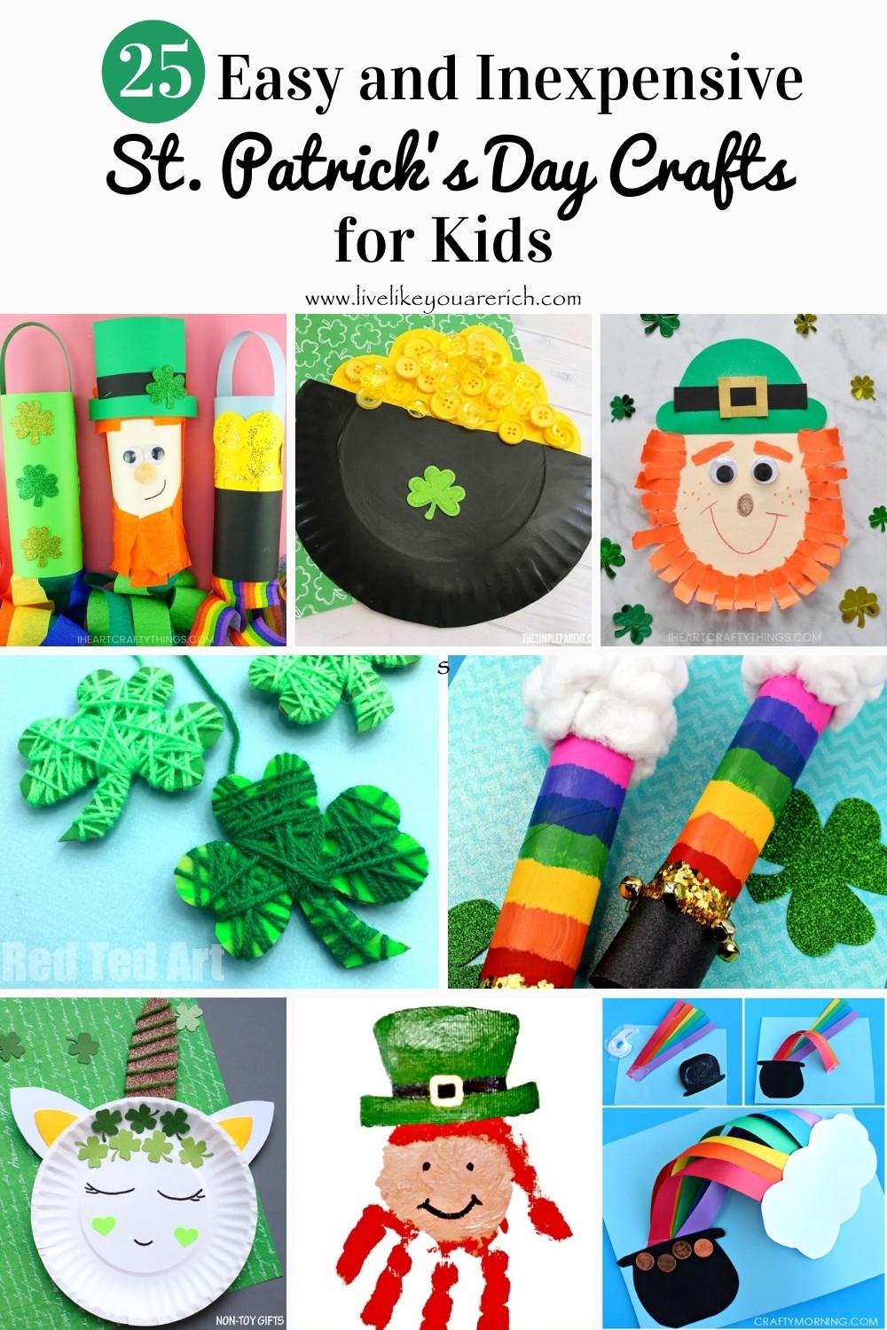 25 St. Patrick's Day Craft Activities For Kids