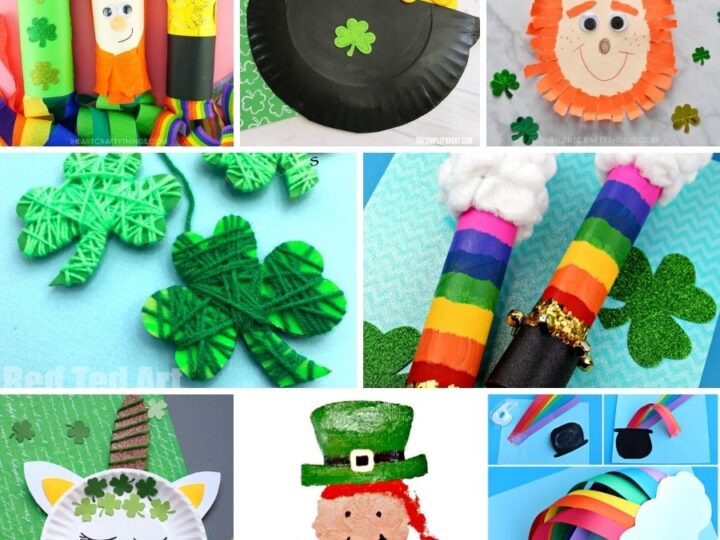 25 Easy St. Patrick's Day Crafts for Kids