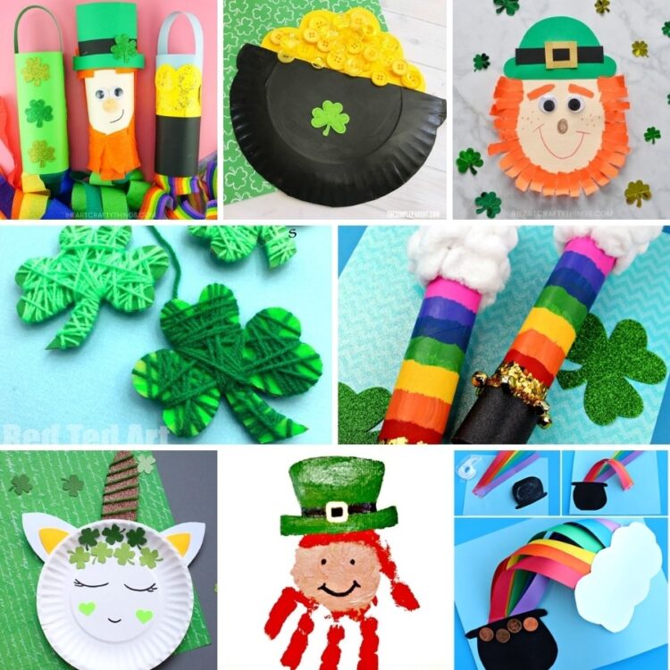 25 Easy St. Patrick's Day Crafts for Kids