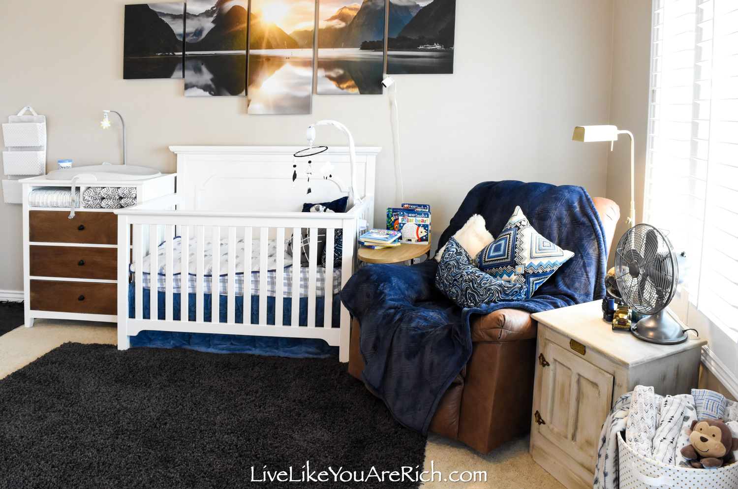 Travel Themed Boy Nursery 