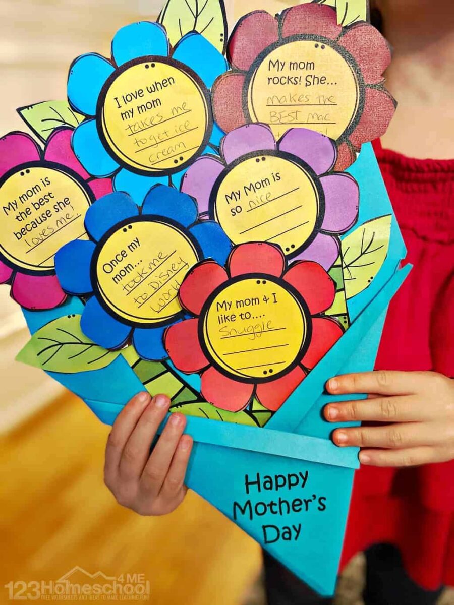 17 Mother’s Day Craft Ideas for Kids Live Like You Are Rich