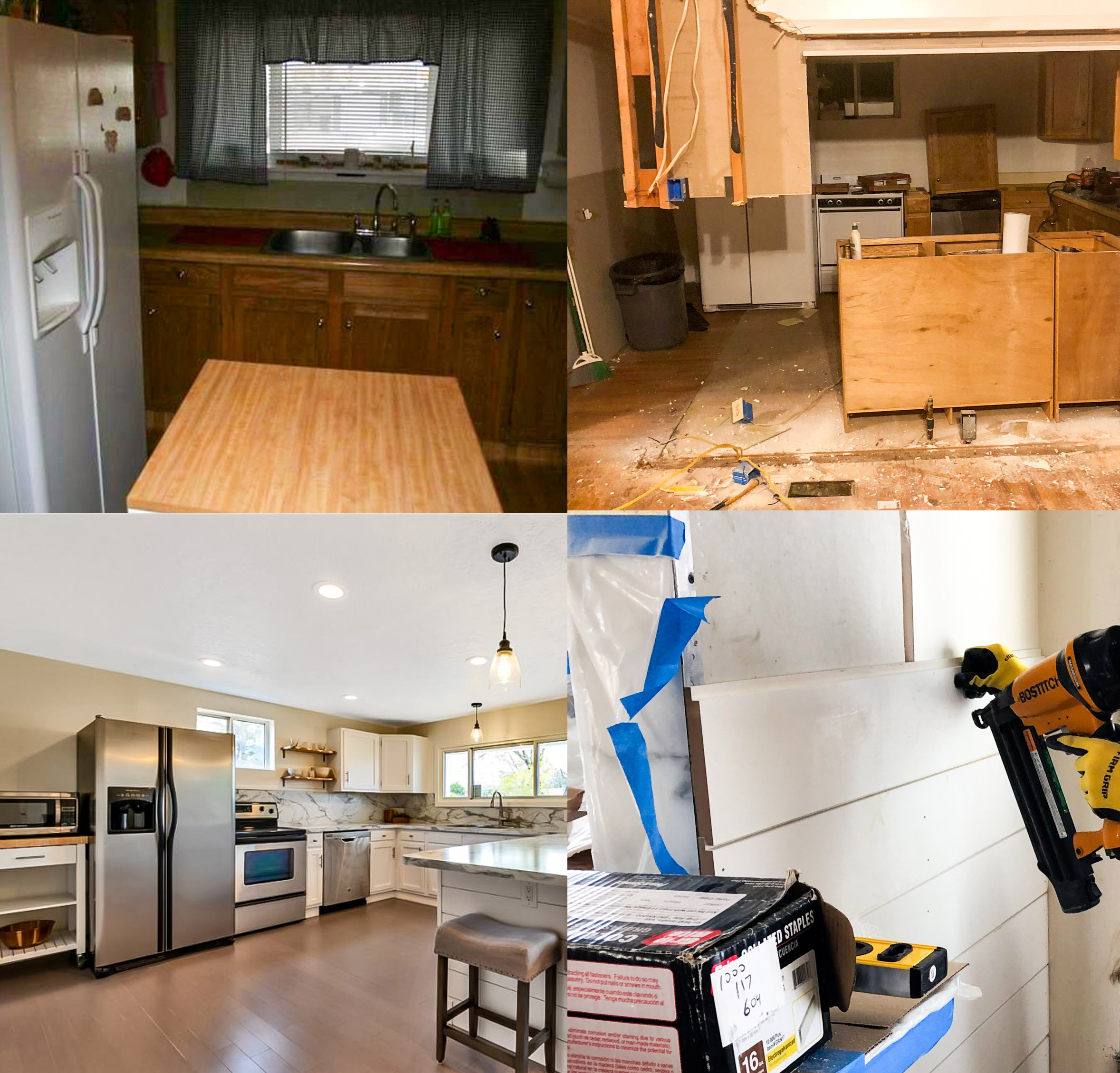 Inexpensive Kitchen Renovation Before and After Home 2
