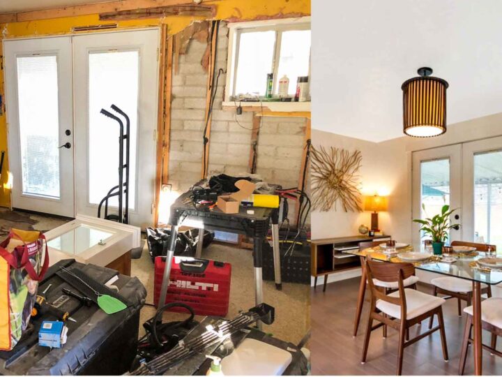 Image for Before and After Dining Room Renovation of Home 2