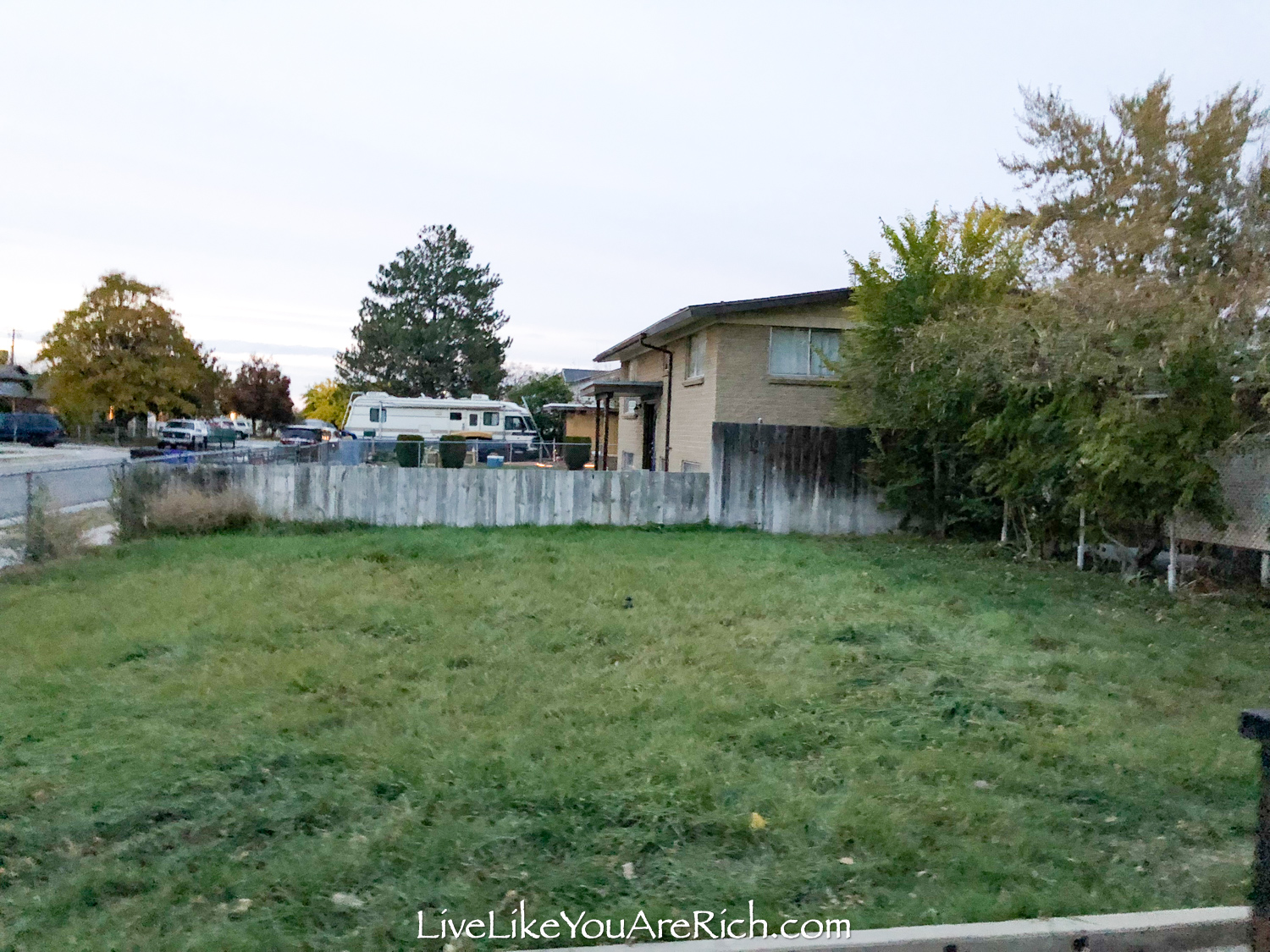 Front exterior home 2 before fence