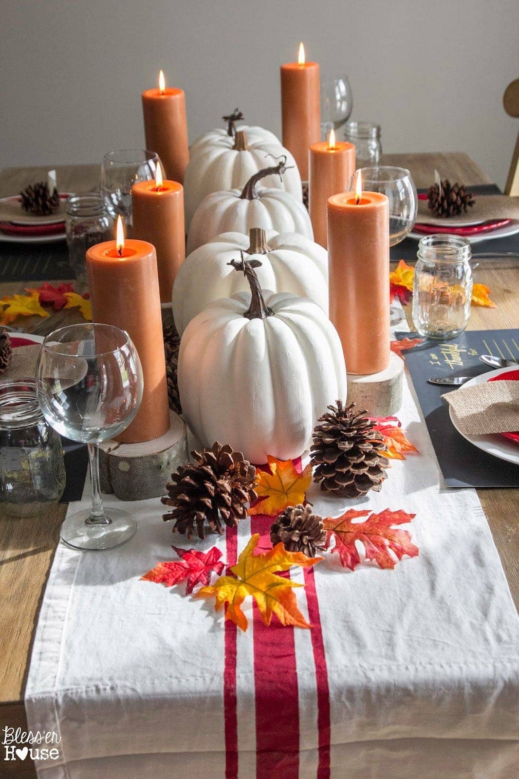 Dollar Store Thanksgiving Tablescape 