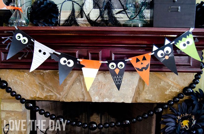 Halloween Character garland