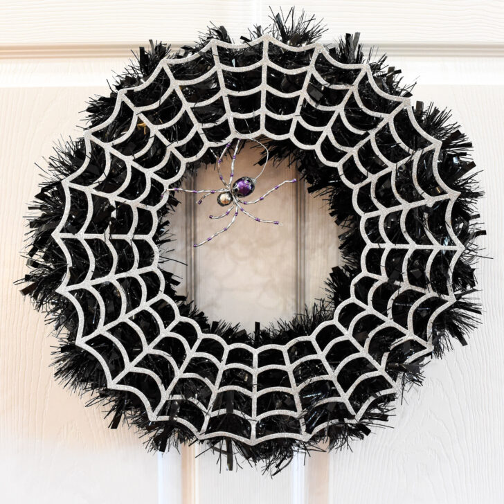 Halloween Spider Wreath
