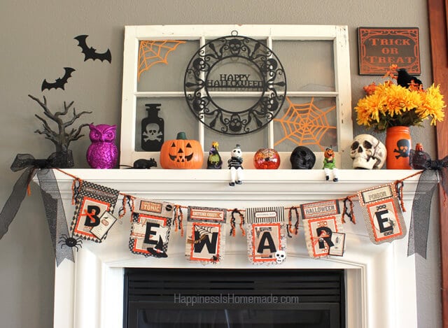 Paper-Halloween-Beware-Banner