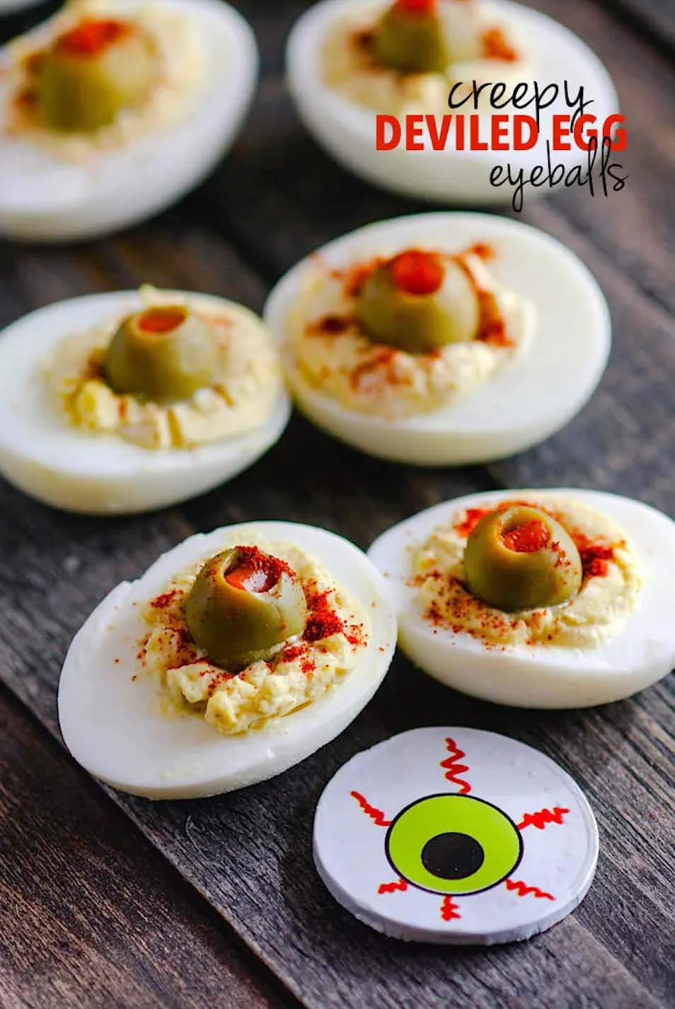 Deviled Egg Eyeballs