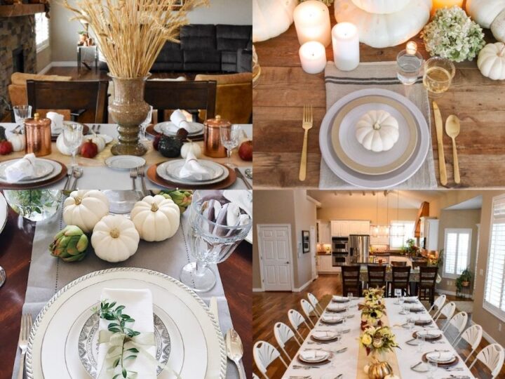 Fifteen DIY Thanksgiving Tablescape Ideas