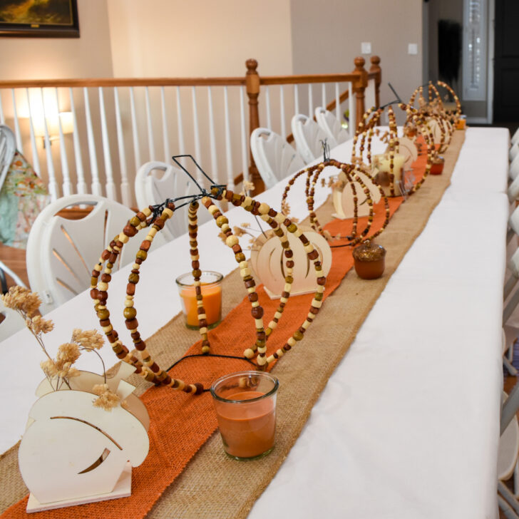 Natural and Simplistic Thanksgiving Tablescape