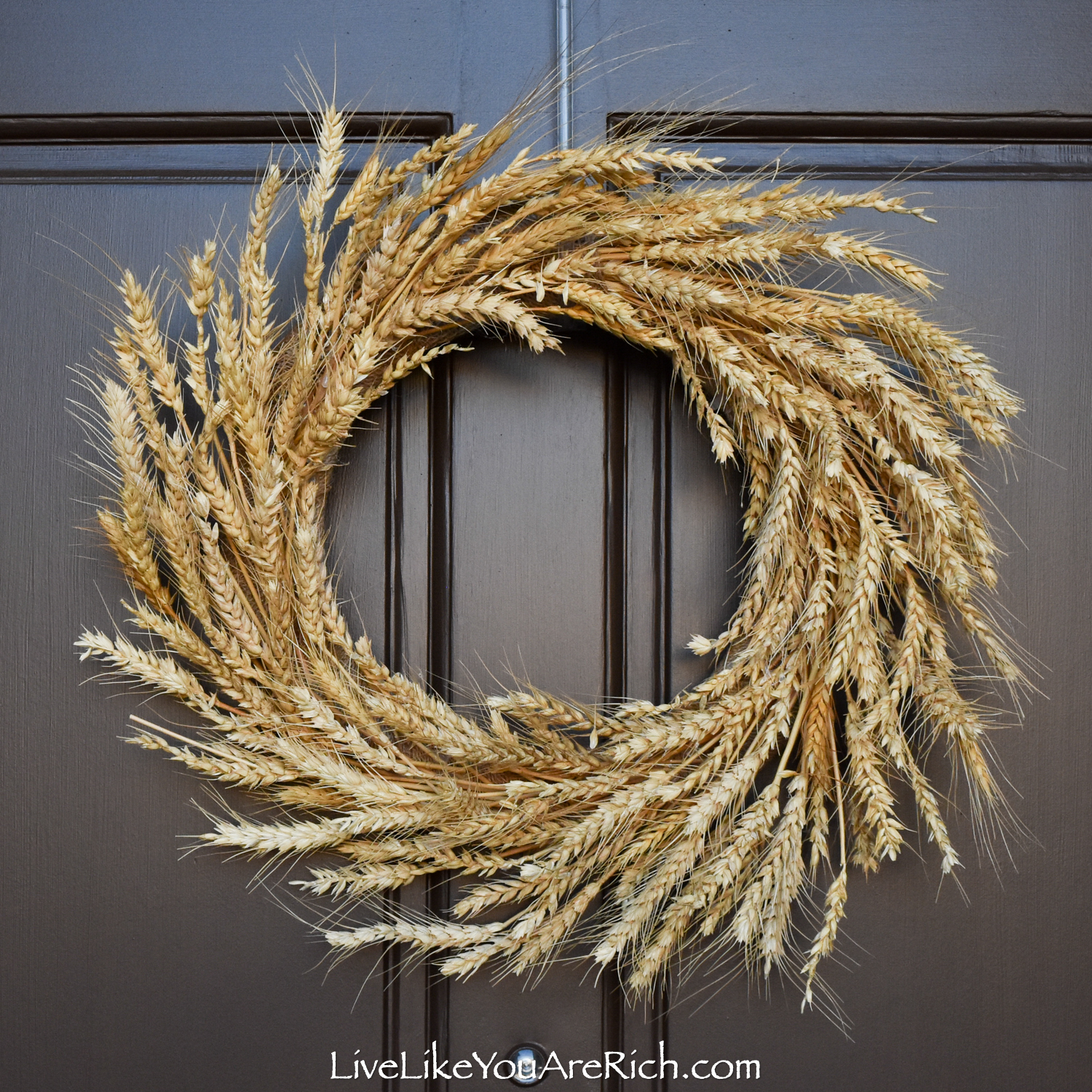 Wheat Stalk Wreath