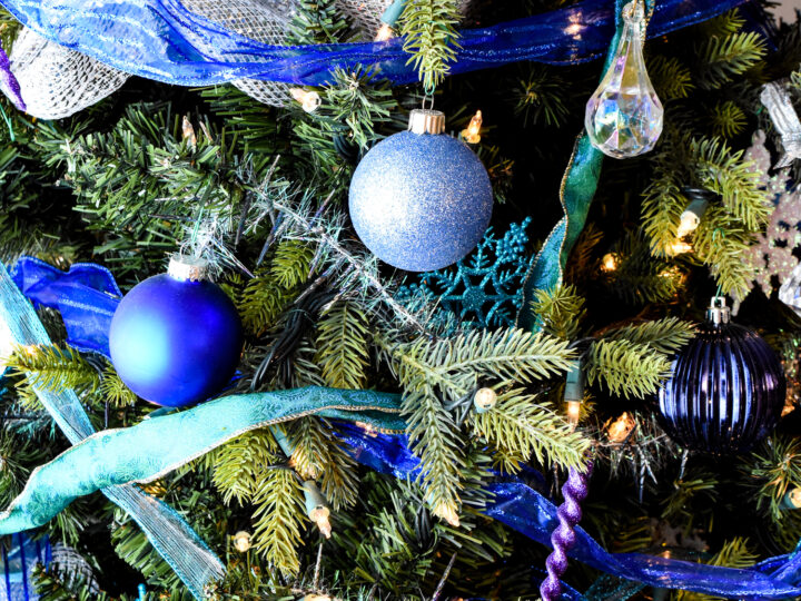 Image for Blue and White Christmas Tree