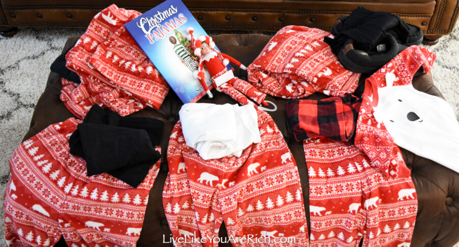 Elf on the Shelf: No Sew Christmas Pajamas Tutorial - Live Like You Are ...