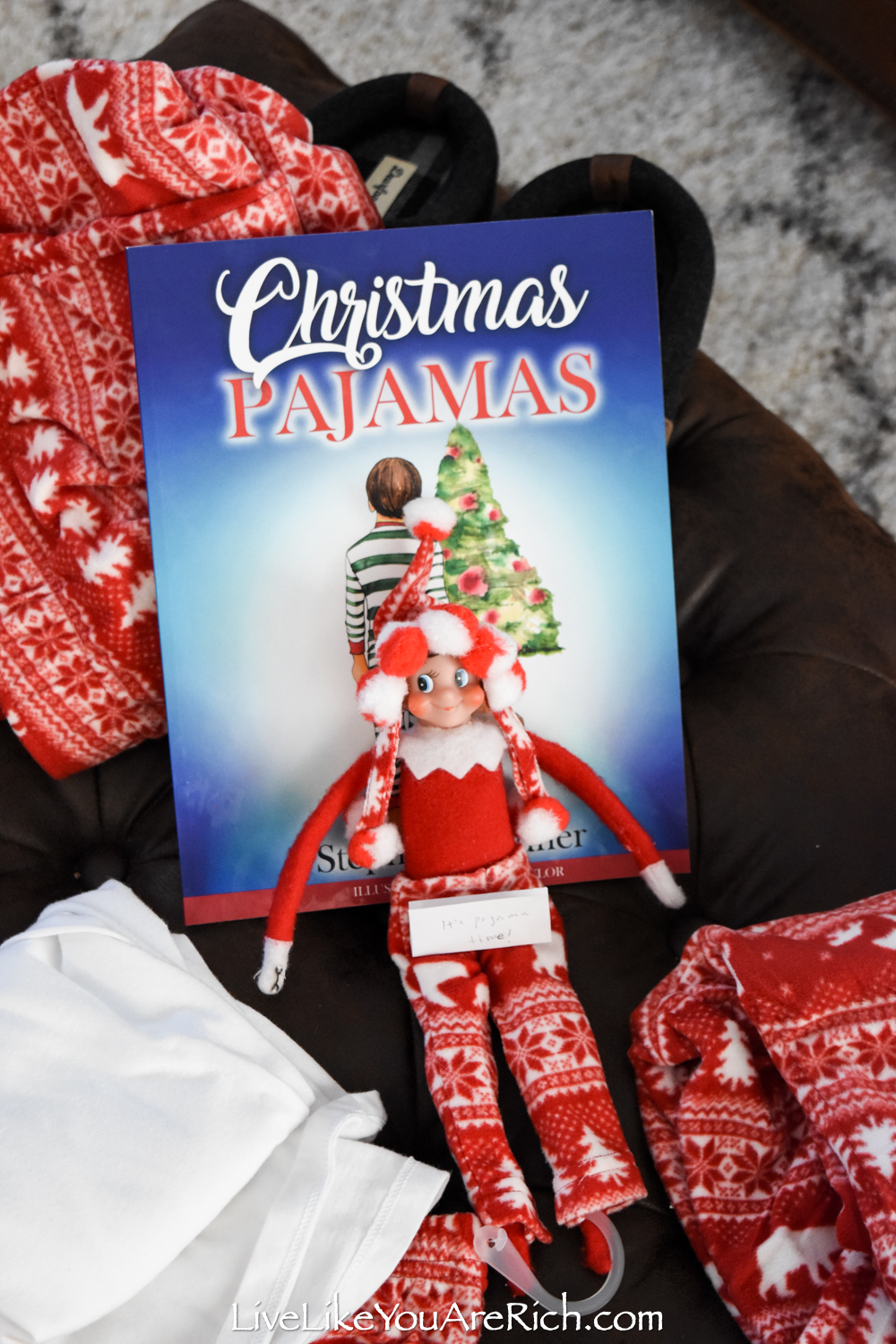 Elf on the shelf christmas pyjamas hot sale