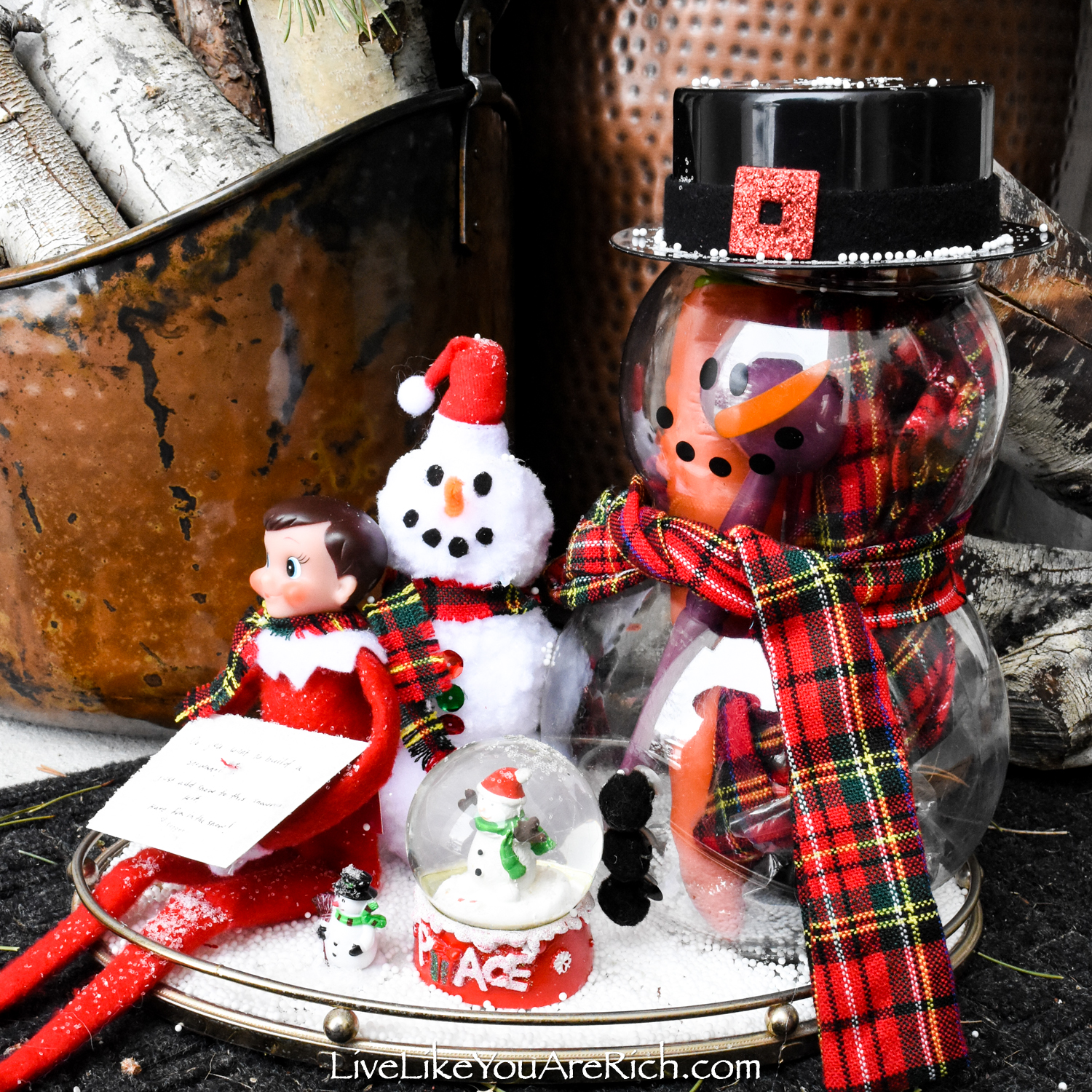 Elf on the Shelf: Do You Want to Build a Snowman? - Live Like You Are Rich