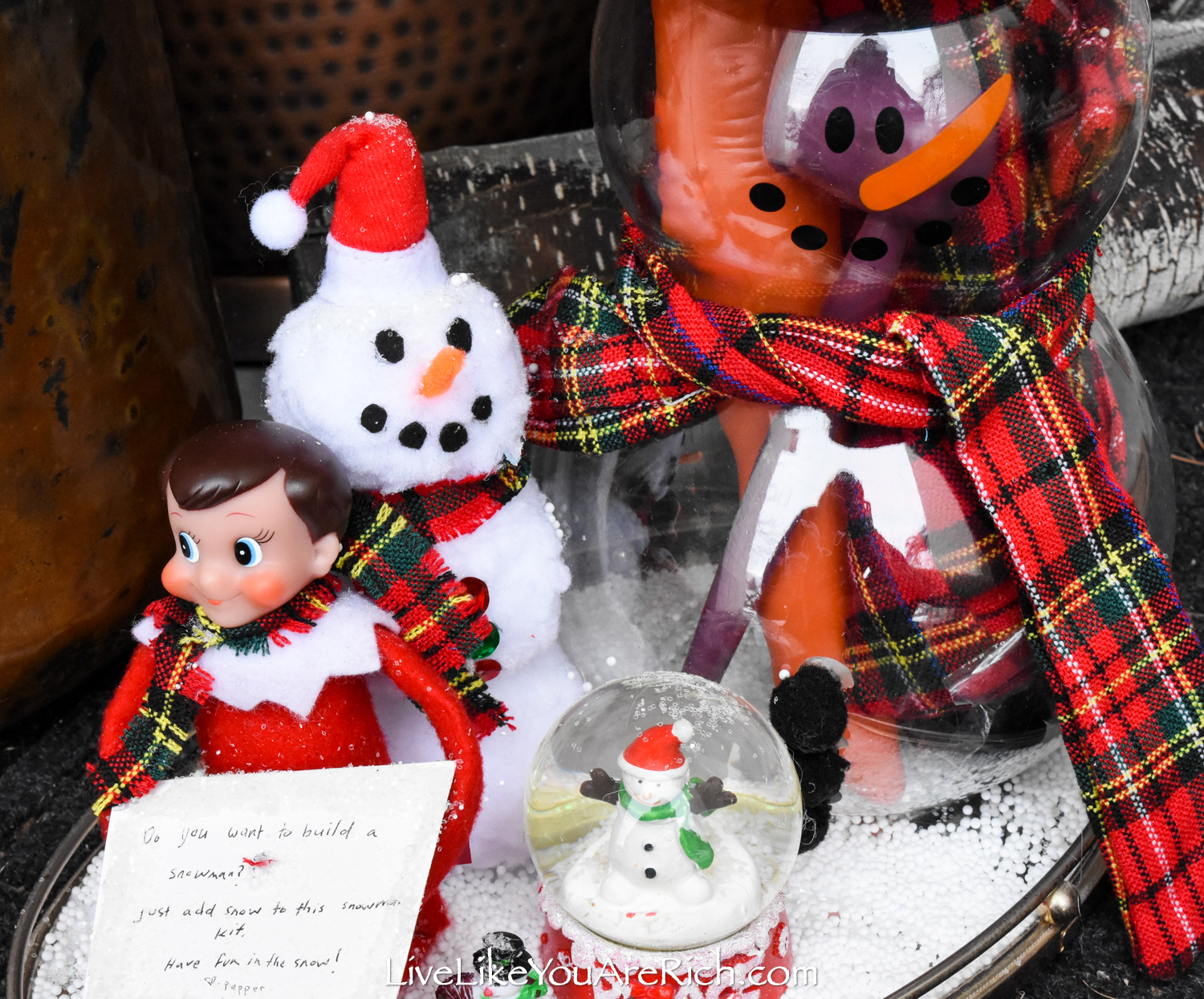 Elf on the Shelf: Do You Want to Build a Snowman? - Live Like You Are Rich