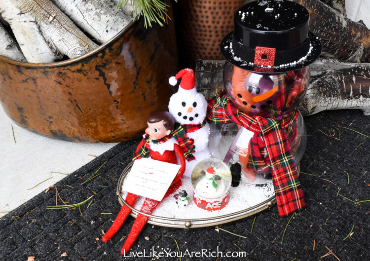 Elf on the Shelf: Do You Want to Build a Snowman? - Live Like You Are Rich