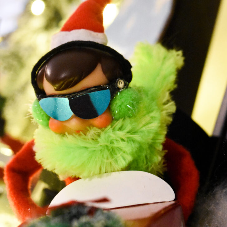 Elf on the Shelf: Snowmobiling