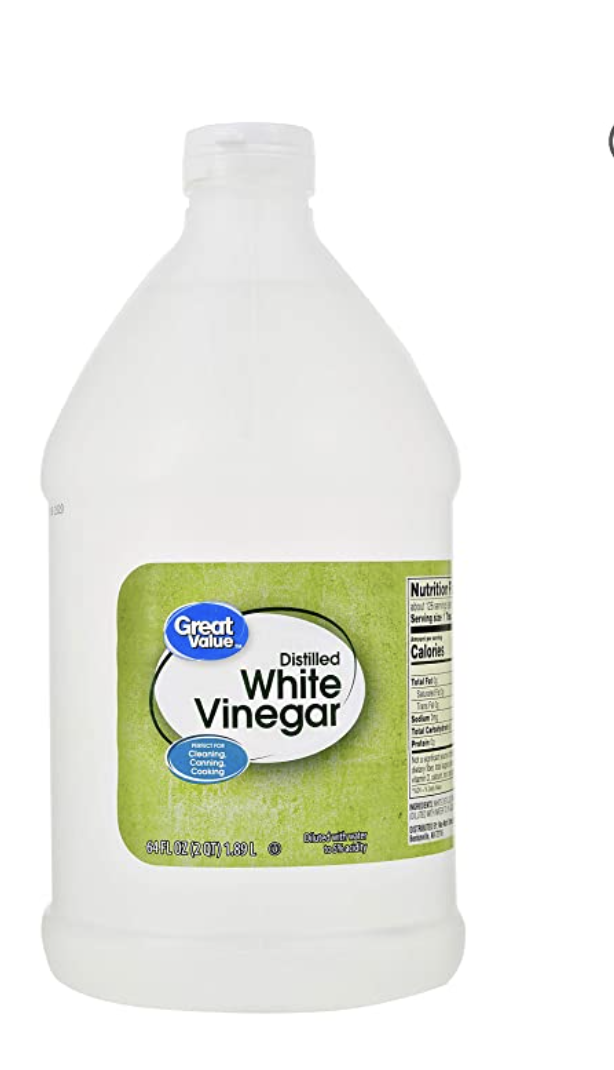 Distelled white vinegar