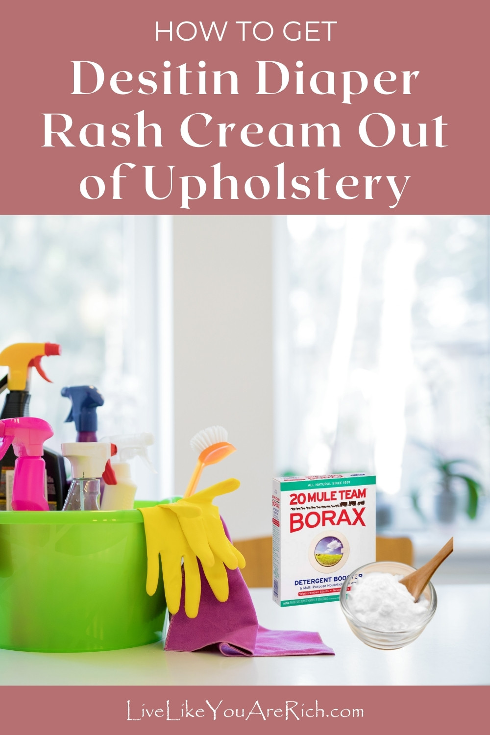 How to Get Desitin Diaper Rash Cream Out of Upholstery