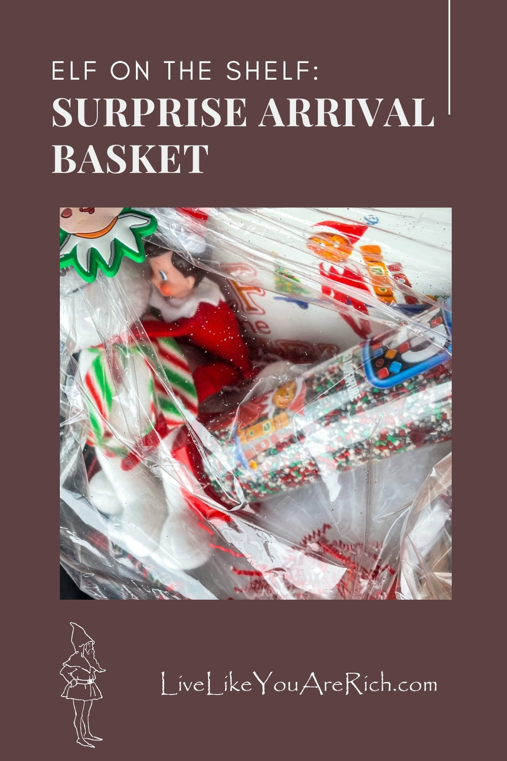 Elf on the Shelf: Surprise Arrival Basket