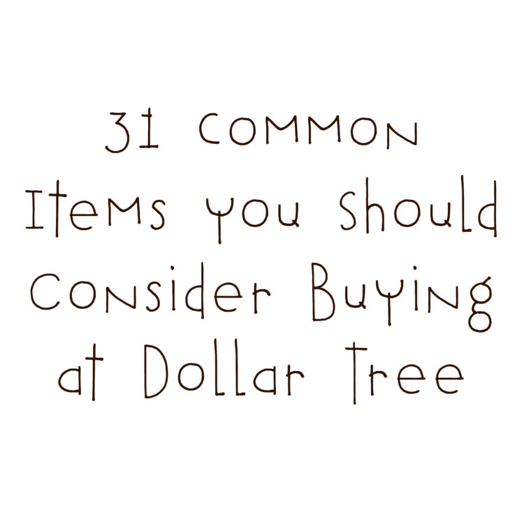 Dollar Tree Items You Should Never Buy – Simplistically Living