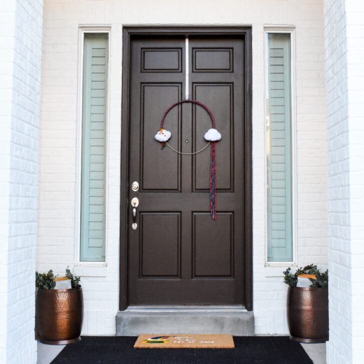 St. Patrick’s Day Front Door Decor