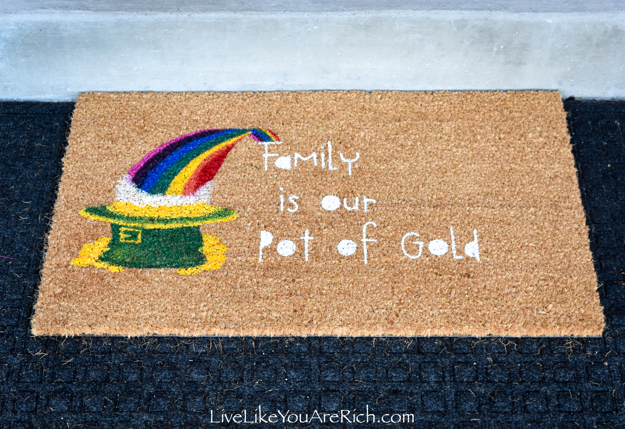 St. Patrick's Day family is our pot of gold