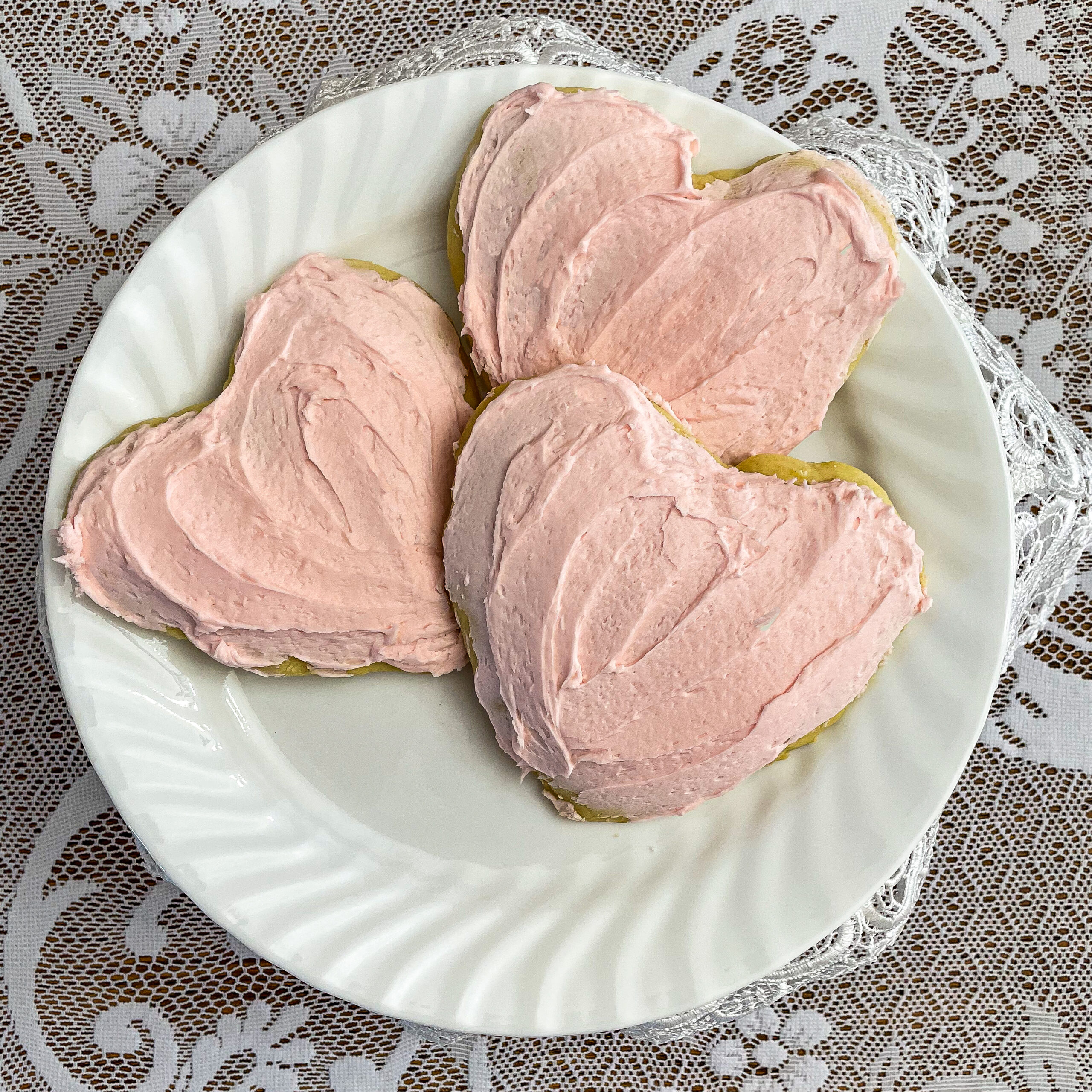 Valentine’s Heart Crumbl Copycat Sugar Cookies Recipe