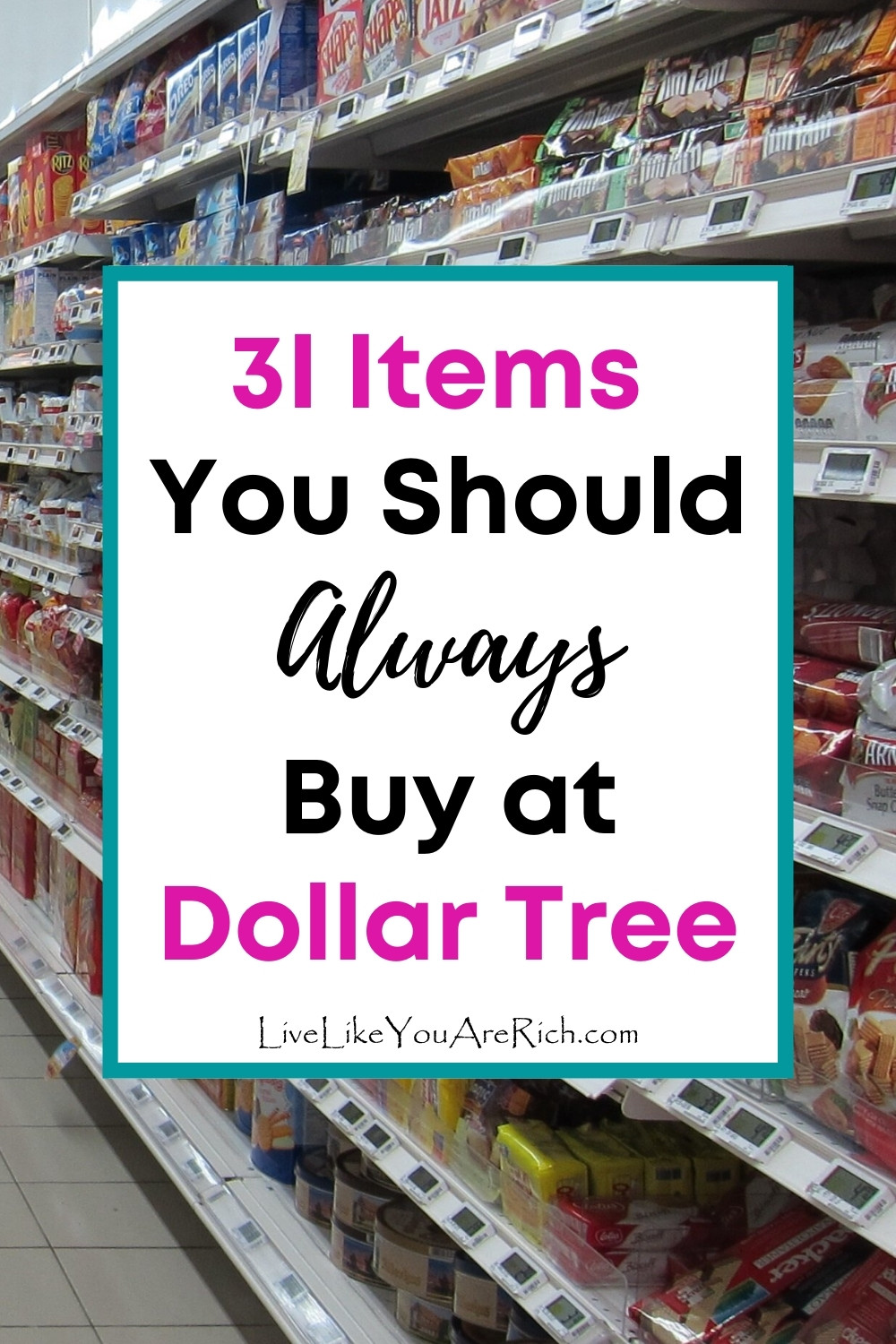 31 Items You Should Always Buy at Dollar Tree