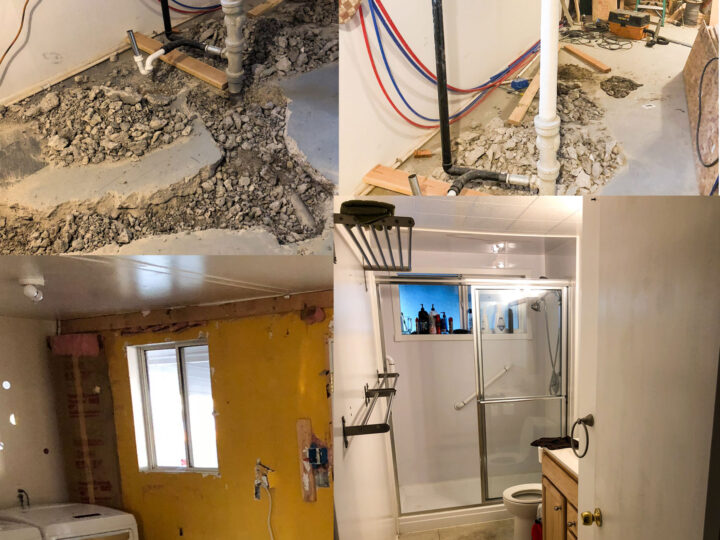 Image for 1 Bathroom Remodel and 2 Bathroom Installations on a Budget