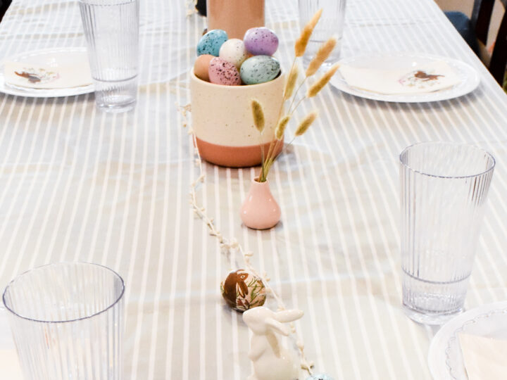 Image for Minimal Easter Tablescape