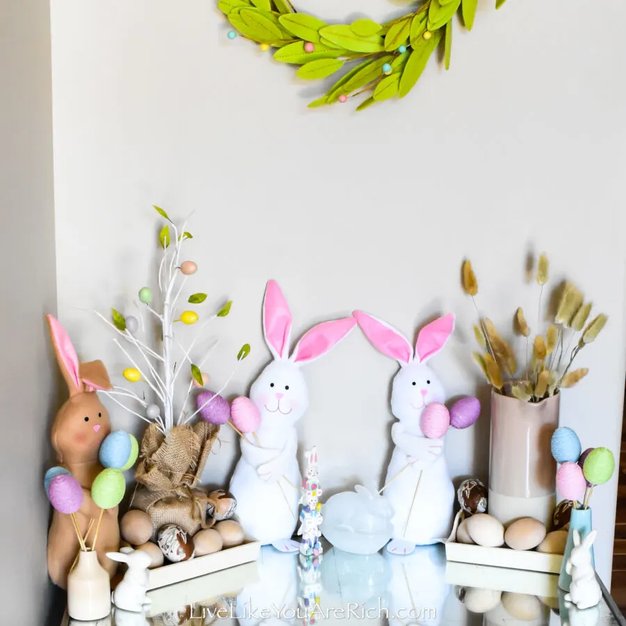 Easter Entry Table