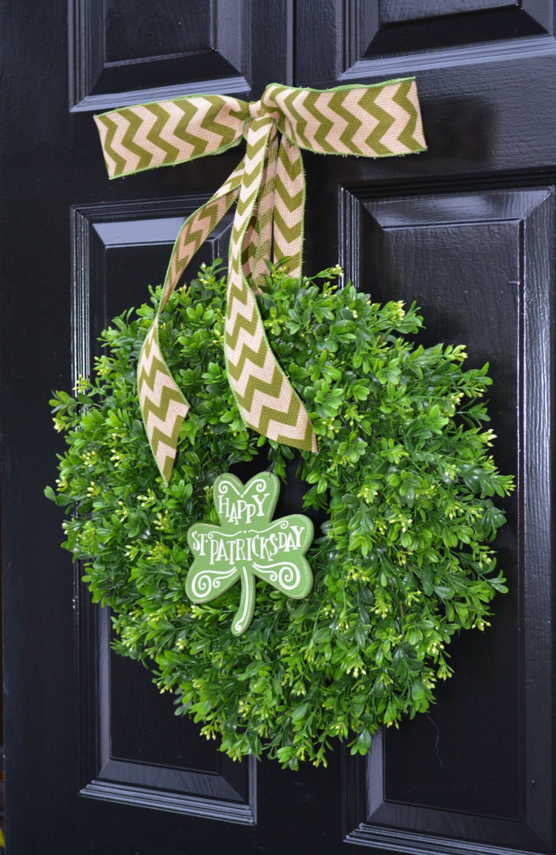 Irish Decor Door Wreath