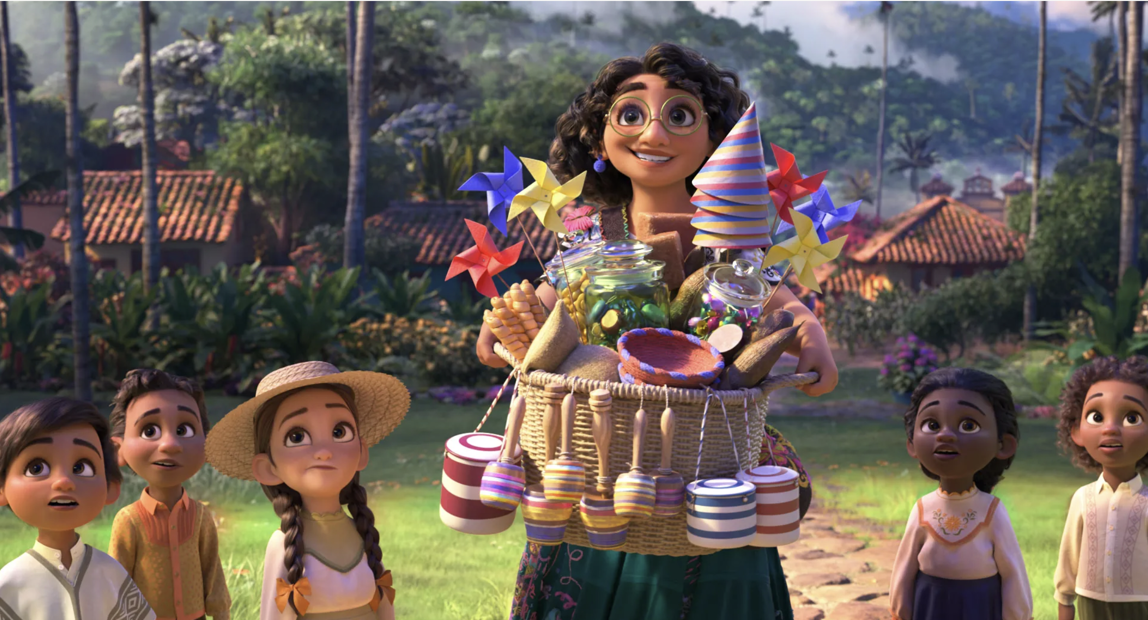 Mirabel’s Party Basket in the Movie Encanto