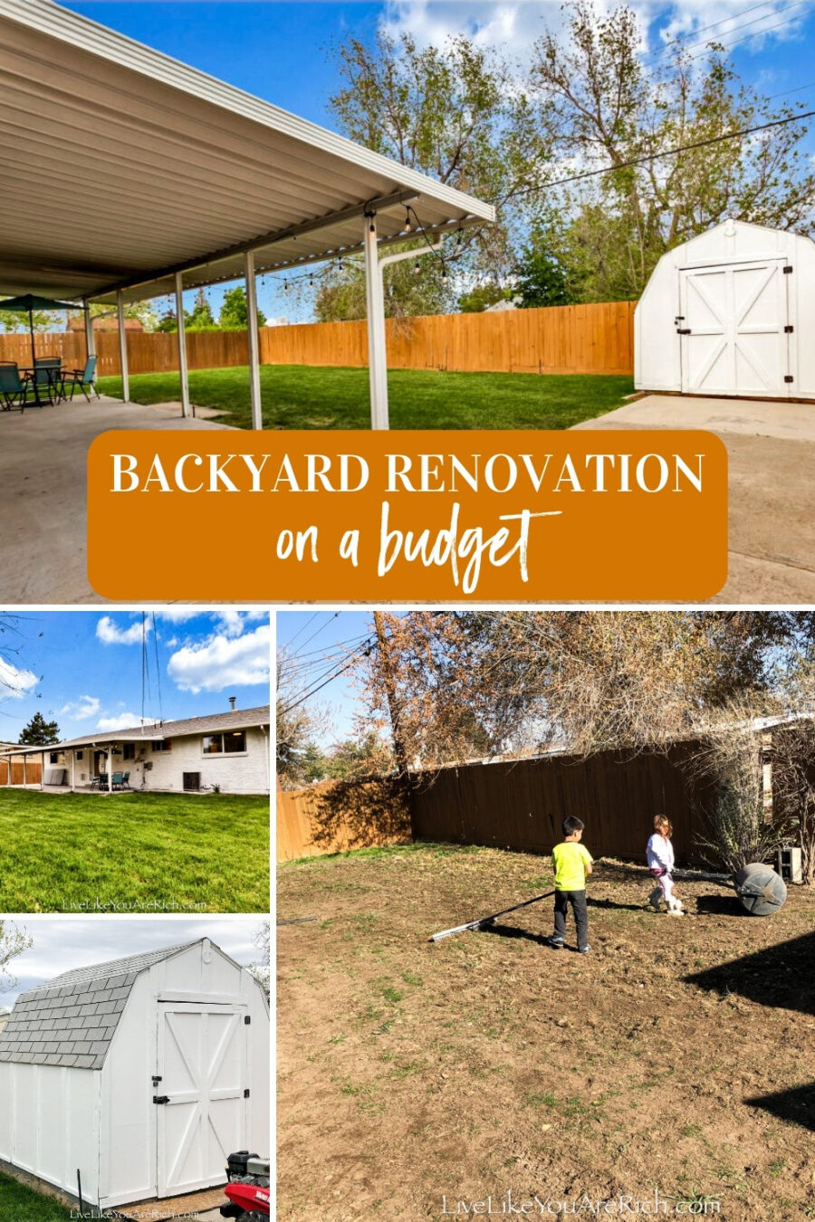Backyard Renovation on a Budget Live Like You Are Rich