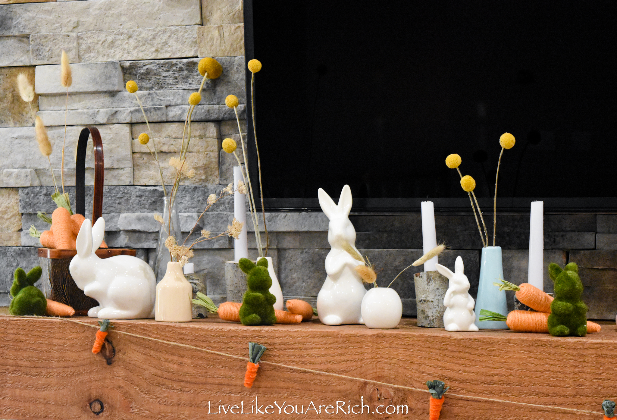 What glass bunnies